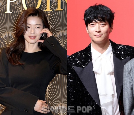 전지현, 강동원/사진=민선유 기자