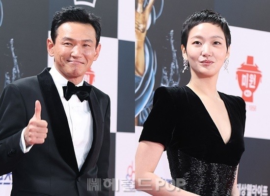 배우 황정민, 김고은/사진=민선유 기자