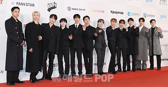세븐틴/사진=헤럴드POP DB