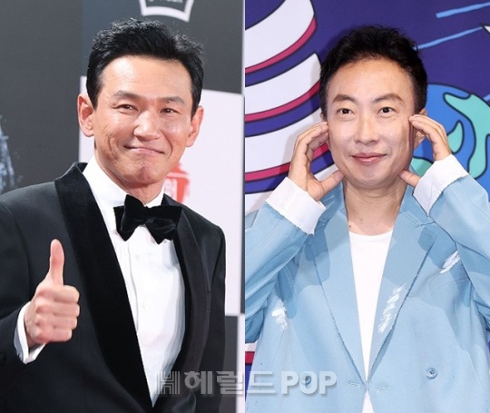 황정민, 박명수/사진=민선유기자