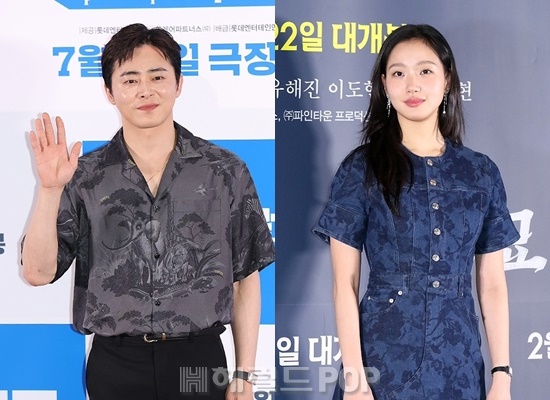 배우 조정석, 김고은/사진=민선유 기자