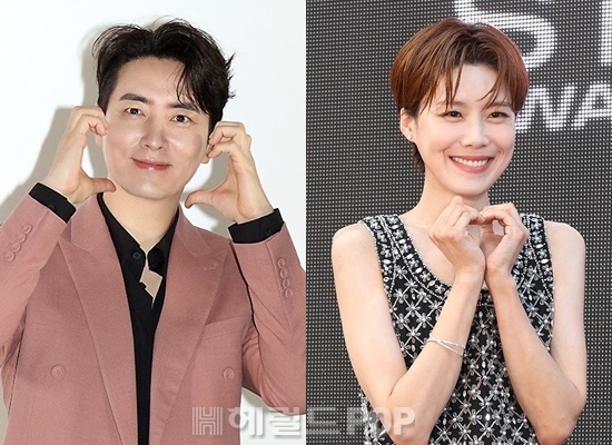 배우 이준혁, 방송인 장도연/사진=민선유 기자