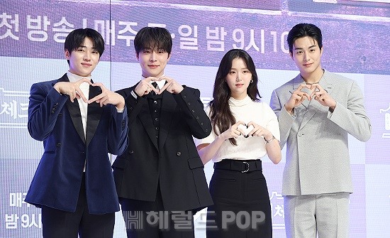 박재찬, 배인혁, 김지은, 정건주/사진=민선유 기자