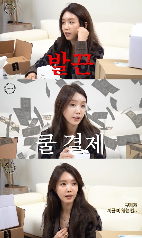 '채정안TV' 유튜브 캡처