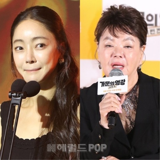 서효림, 김수미/사진=민선유 기자