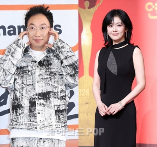 박명수, 장나라/사진=민선유 기자
