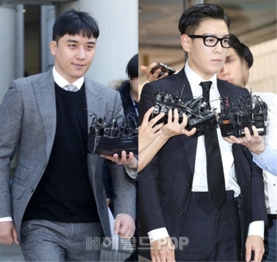 승리, 탑/사진=헤럴드POP DB